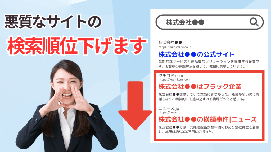逆SEO対策サービス